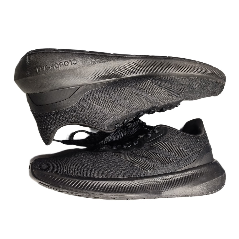 Adidas Runfalcon 3.0 Running Shoes Mens Size 10 Black Cloudfoam Lace Up HP7558